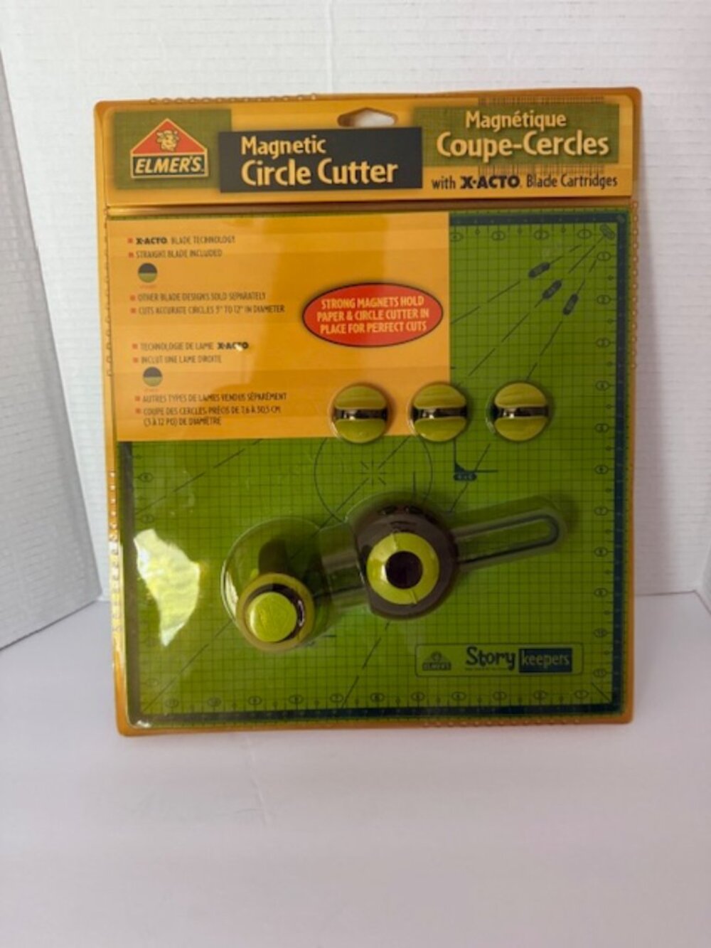 NEW Elmer's X-Acto Story Keepers Magnetic Circle Cutter X7907